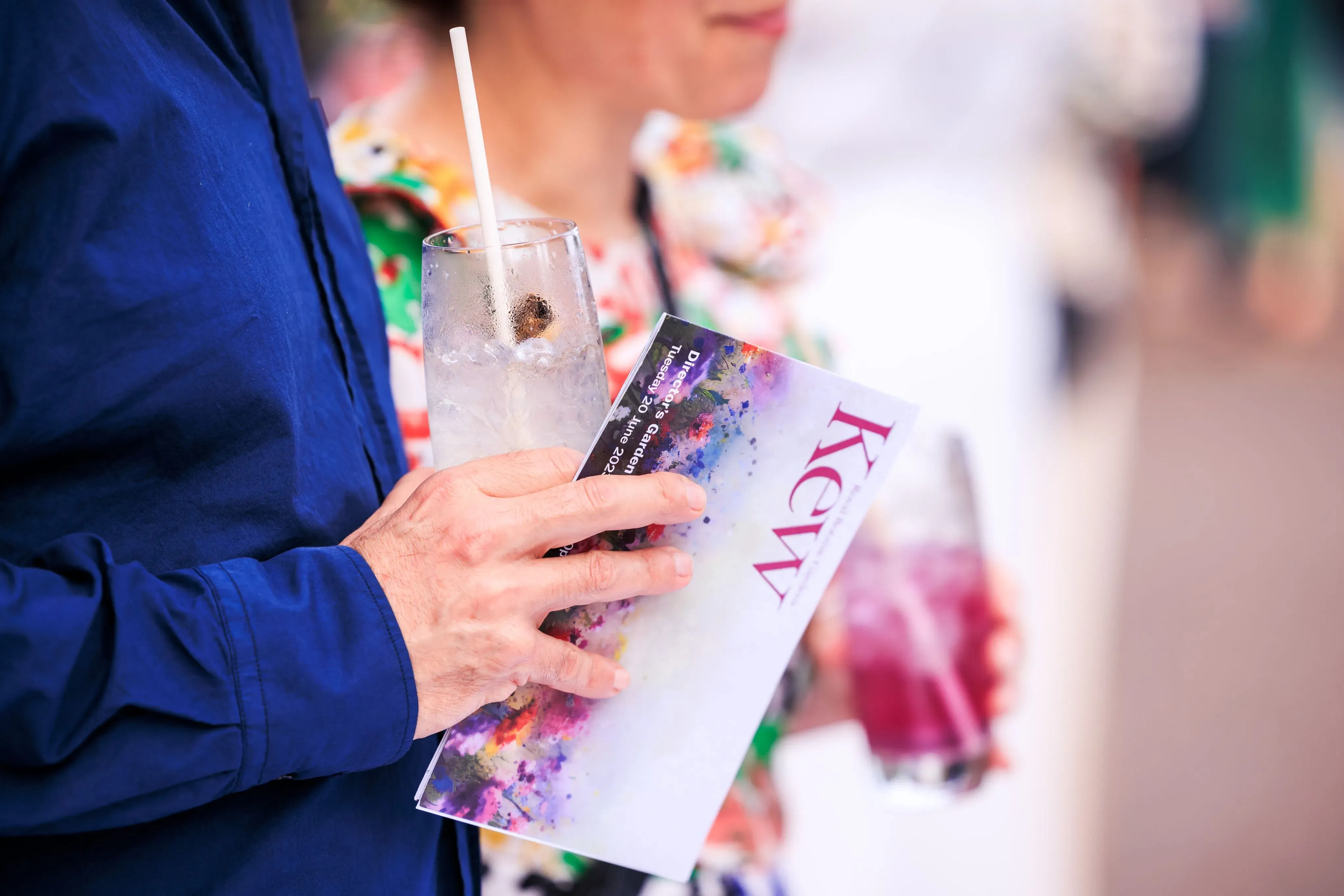 Guest at Director's Garden Party