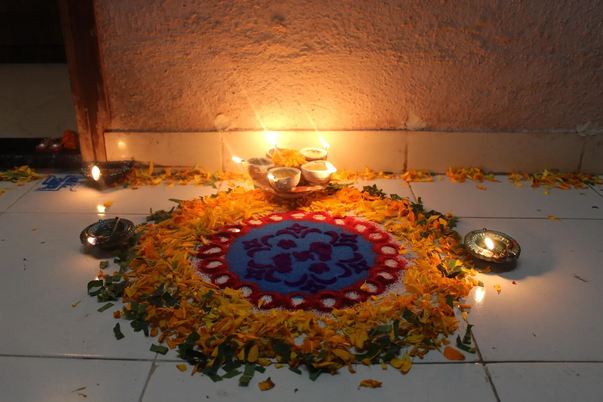 A diwali rangoli