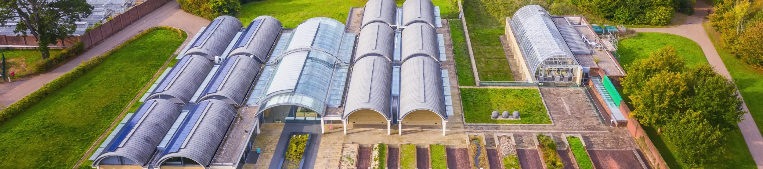 The Millennium Seed bank buildings at Wakehurst