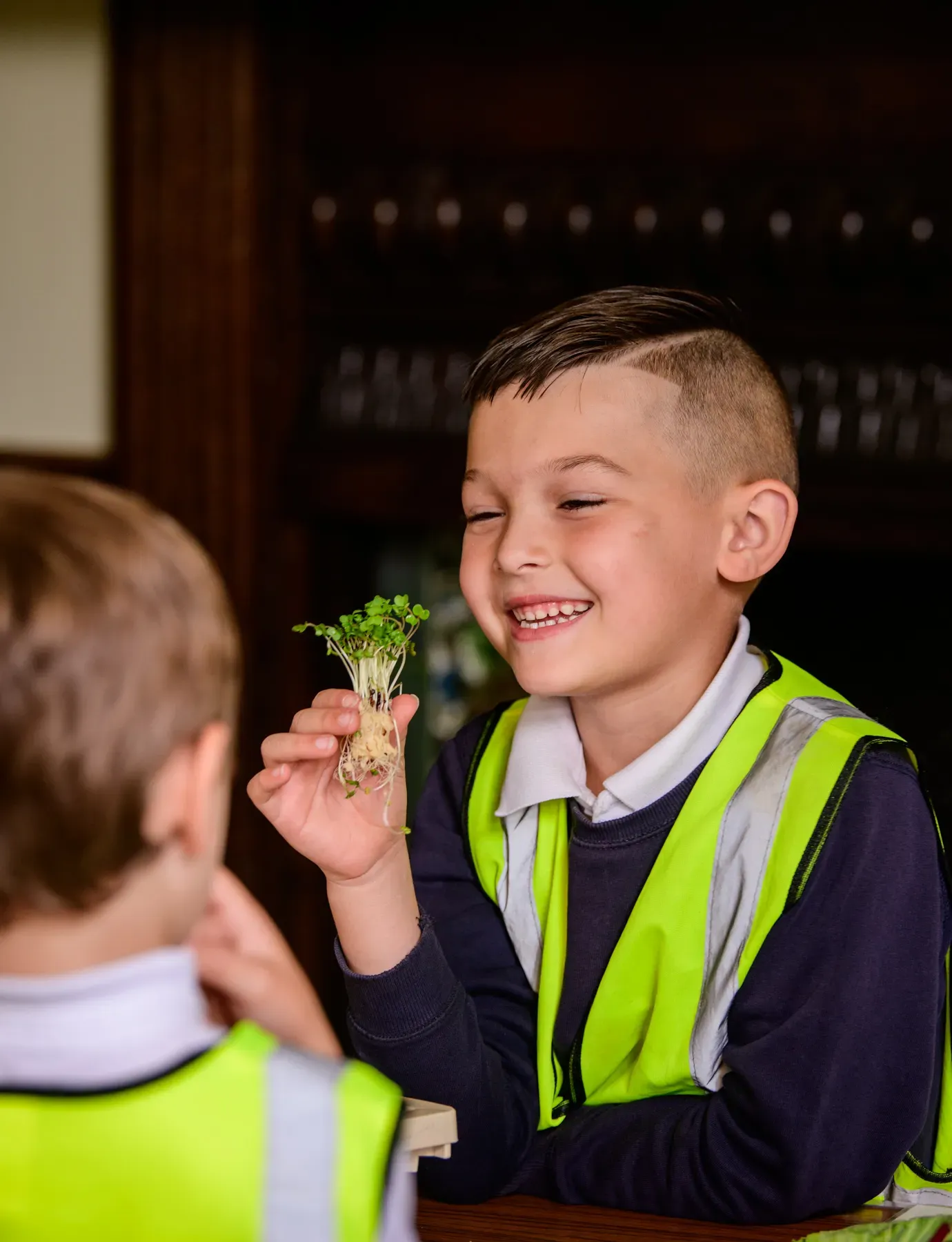 Children on a school session at Wakehurst
