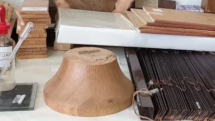 Wood samples in Jodrell Laboratory